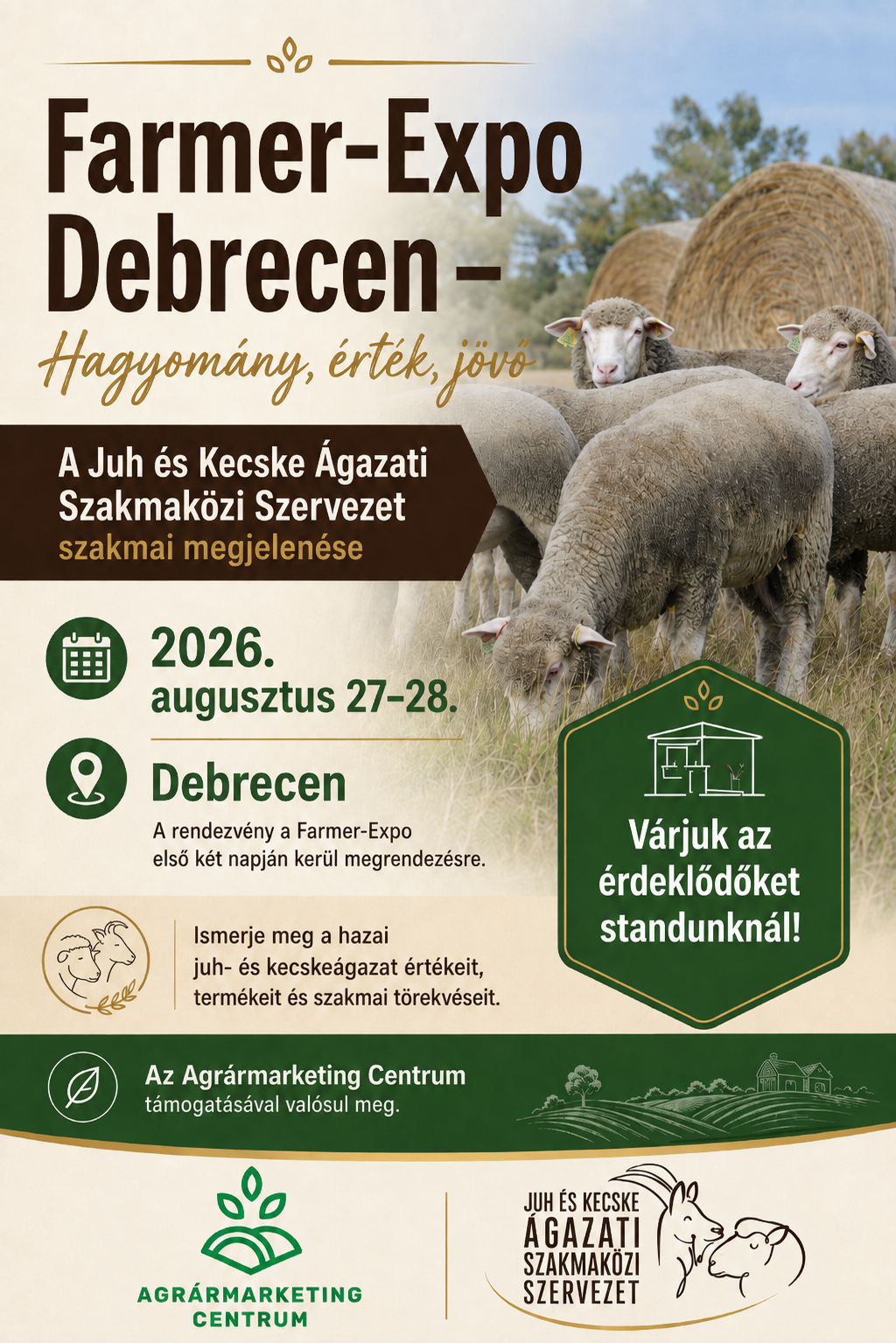 You are currently viewing Találkozzunk a Farmer-Expón – fókuszban a hazai juh- és kecskeágazat
