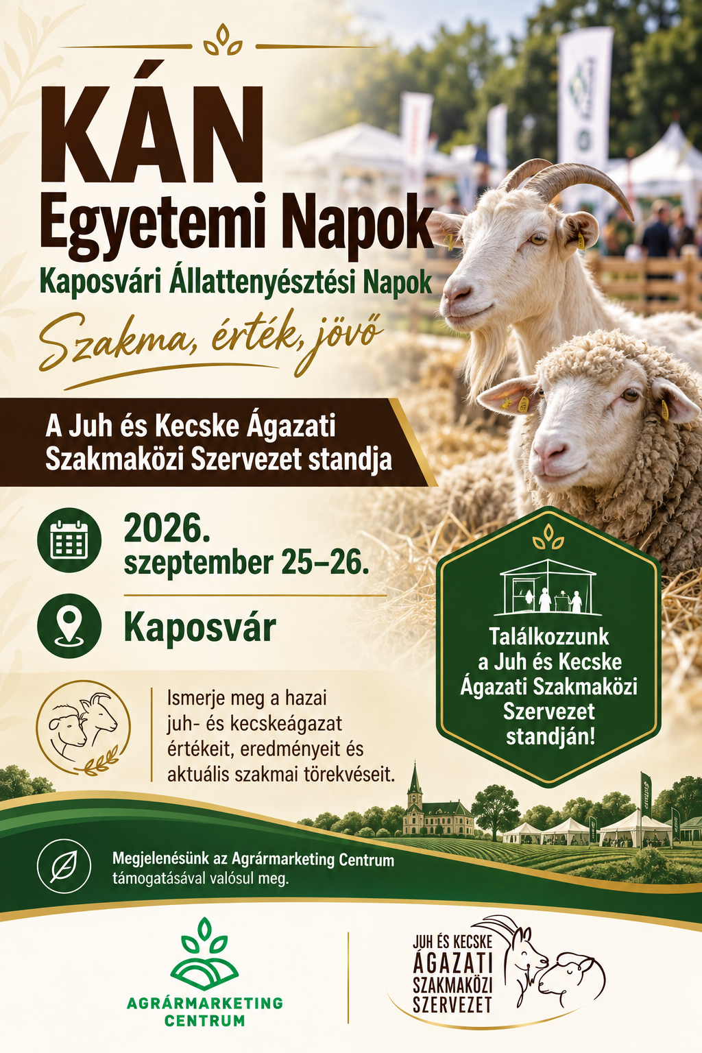 You are currently viewing Találkozzunk Kaposváron – fókuszban a hazai juh- és kecskeágazat
